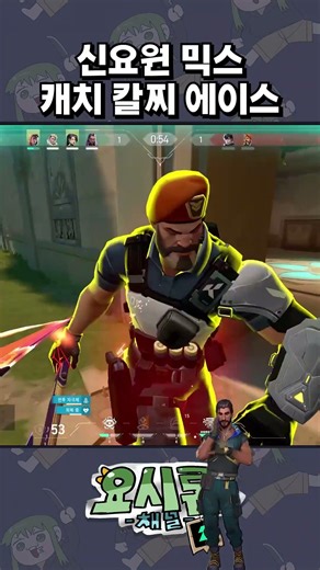 신요원 믹스 캐치 칼찌 에이스