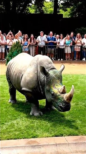 Peacock + Rhino = MIND-BLOWING Hybrid Baby!