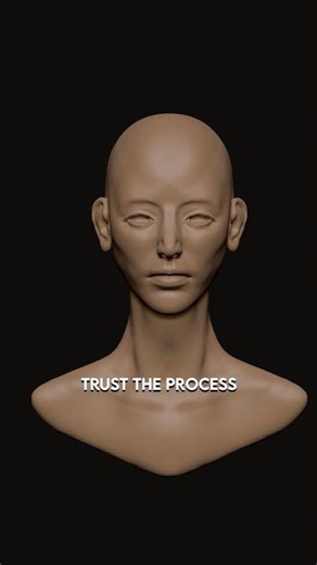 Head Timelapse | Zbrush #sculpting #zbrushtuts