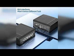 Review: Fanless N100 Mini PC Micro Firewall Appliance, 4 * 2.5Gbe i225 LAN Ports Power Over Et...