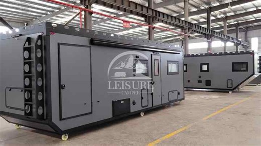 Leisure RV Expedition Truck Camper Off Road Camper Trailer Camping Box Pod  4x4 Truck Bed Campers