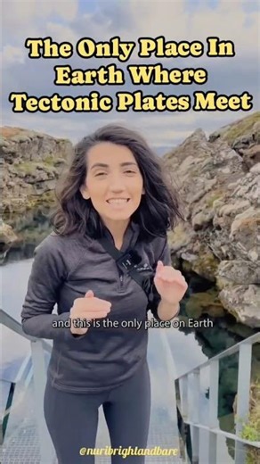 The Only Place In Earth Where You See Live Tectonic Plates! #earthquake