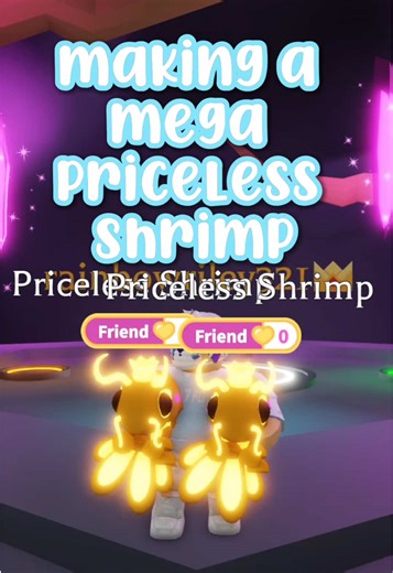 Mega Priceless Shrimp Recipe in Roblox