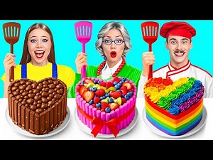 Me vs Grandma Cooking Challenge | Funny Food Ideas by TeenDO Challenge