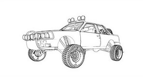 SEMA Show 2010 : Bill Caswell va convertir sa E30 en véhicule pour la Baja 1000