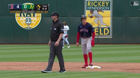 A's top 5 best catches