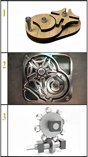 Geneva Mechanism || Mechanical Control System || Time control for mechanical process #cad #3ddesign