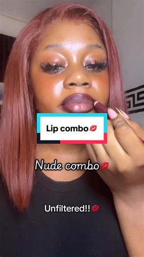 Here you go!!💋💋 All available 🛍️🛍️ Nude gloss and pink 3k each Lip liner 2k 💄 #fyp #tutorial #lipcombotutorial #aaua #fypviralシ