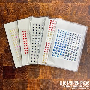 Adhesive-Backed Embellishment Storage - The Paper Pixie