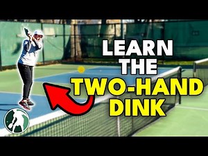 How to Hit a Two-Handed Dink | The Pickleball Clinic