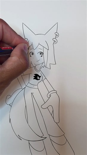 ONLY Left Handed Artists Get This. For those who don’t know. When left- handed people write or draw, their hand slides over the wet ink they just put down. This smears the ink and makes their work messy. Right-handed people don’t smudge much because their hand stays away from the ink. Tori Voiced by Cessinista #JMadness #Flyra #Art #Animation #Draw #LeftHanded | JMadness