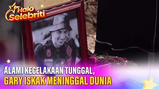 2.9M views · 66K reactions | Alami Kecelakaan Motor, Gary Iskak Meninggal Dunia | Halo Selebriti | SCTV | Facebook