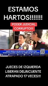 1M views · 14K reactions | Como podemos derrotar al crimen organizado si están embolucrado jueces y políticos y policías , parte 1 | Wilder Campos Apaestegui | Facebook