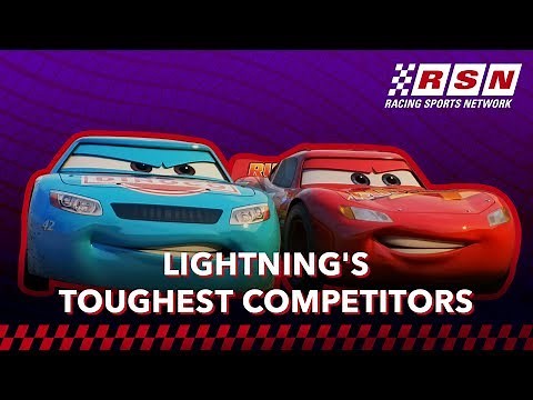 Lightning McQueen's Toughest Competitors | Racing Sports Network | Pixar Cars | ‪@disneyjr‬