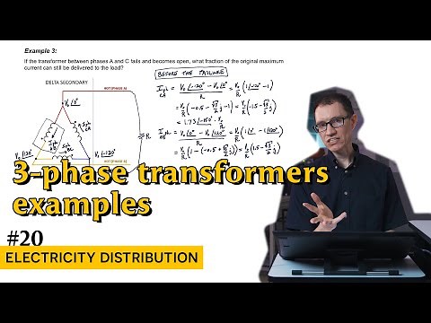 3-phase transformers example problems (20 - Electricity Distribution)