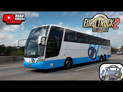 Euro Truck Simulator 2 | Driven Like a Real Bus Driver | Busscar Jum Buss 380 | 4K