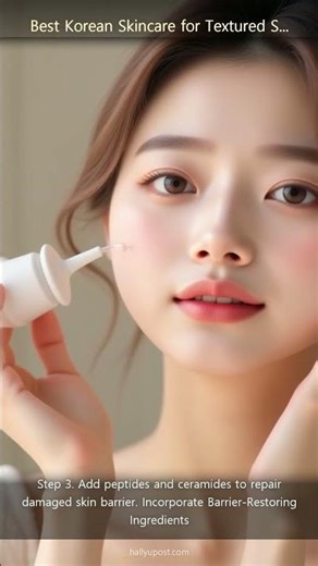 Best Korean Skincare for Textured Skin and Roug... #Shorts #KBeauty