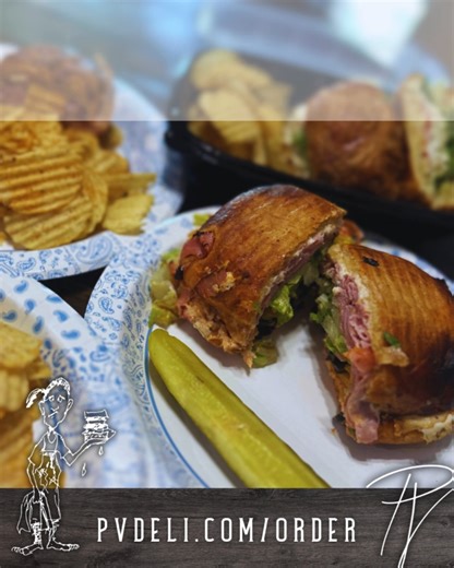 Lunch doesn’t wait. Neither should you. ⭐ Get it to go: pvdeli.com/order | PV Deli by Chef Jason | Facebook