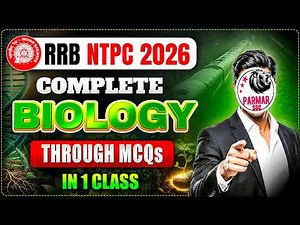RRB NTPC GK / GS 2026 | BIOLGOY ONE SHOT THROUGH MCQs | PARMAR SSC