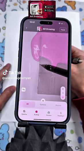 From beginner to pro with one app! Try it now☺️. @App name: AR Drawing