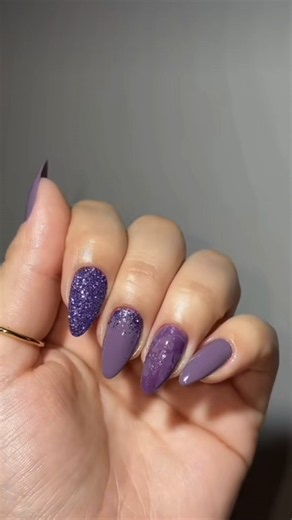 Gorgeous Purple Nails #purplenails #purplenailart #nailinspo #nailart #nailsinspiration #naildesign