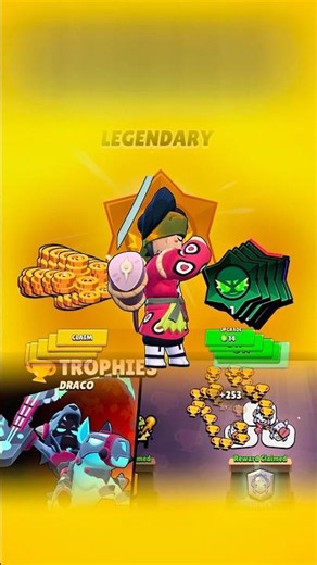 😱 MY LUCK IS INSANE! #gaming #brawl