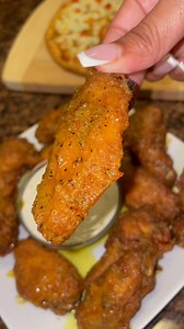 819K views · 14K reactions | 6 easy, simple & delicious appetizers! ‍ 1. Lemon pepper chicken wings 2. Nashville hot mozzarella sticks 3. Crab Rangoon dip 4. Taco cups 5. Honey chipotle shrimp 6. Spinach queso dip | Cooking With Destiny | Facebook