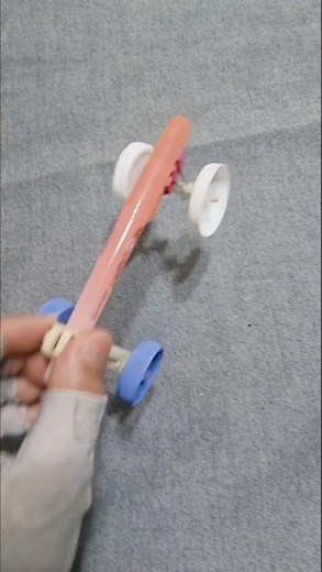 볼펜으로 쌩쌩달리는 장난감자동차 만들기, Making toy cars running with ballpoint pens, #diy