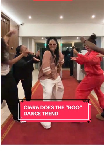 Ciara Mastering the 'Boo' Dance Trend