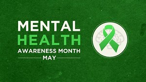 Annual Mental Health Awareness Month Campaign in the United States. A Short Video Raising Awareness About Mental Health