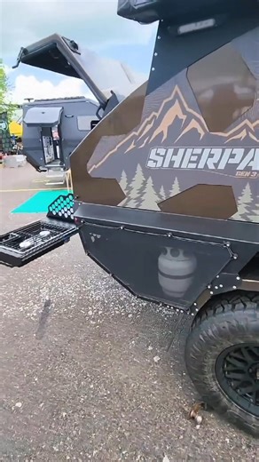 Always good to hear from people experiencing the Sherpa Gen 3 up close. Full-opening doors, a refined interior with leather finishes and TV, and a spacious kitchen make this off road camper stand out. Thanks for checking it out, Hiker J. | BRS Offroad