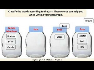 Grade 3 English Module 2 project 2