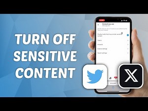 How to Turn OFF Sensitive Content on Twitter or X! (2025)