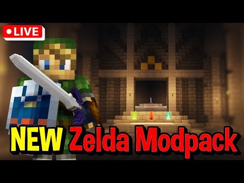 Unlocking MASTER SWORD Upgrades In The Zelda Modpack