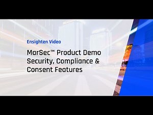 Ensighten MarSec Product Demo