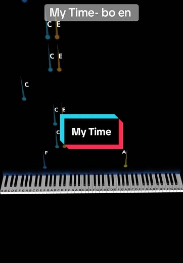 My Time - bo en Piano Tutorial and Cover