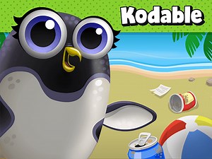 Beach Cleanup | Hour of Code | Kodable - Programming for Kids
