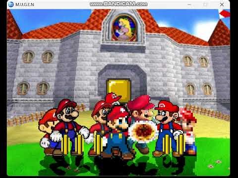 MUGEN - Mario 4v4 Party