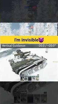 I'm invisible😈 | #warthunder #shorts #compilation #warthundertanks