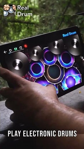 Real Drum: play electronic drums! Playback and Midi Mode 🥁