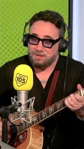 Federico Zampaglione sings and plays live #radio105 #105friends #foryou