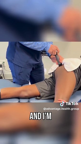 Are you or someone you know experiencing sciatic nerve pain? At Advantage Health Group, we offer a range of treatments to help alleviate discomfort and restore mobility. One of our most effective techniques is radial shockwave therapy, which uses high-energy acoustic waves to stimulate healing and reduce pain. In this video, you can see Dr. Davis using radial shockwave therapy to free up a stuck sciatic nerve. This technique is non-invasive and has been shown to be highly effective in treating c