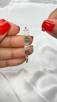 Easy Beaded Bracelet Tutorial | Daisy Bracelet | Aesthetic Jewelry #beadedbracelet #flowerbracelet