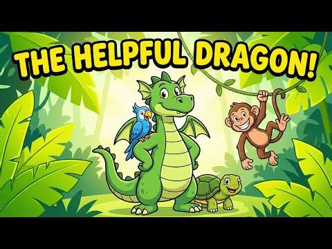 Tiny Dragon Saved the Whole Jungle in One Day 🐉 | Kids Jungle Show