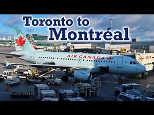 Full Flight: Air Canada A319 Toronto to Montréal (YYZ-YUL)