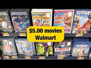 $5.00 DVD MOVIES IN WALMART