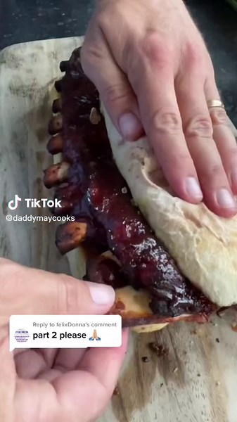 Delicious Daddy May's Rib Sandwich Recipe