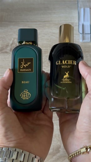 Glacier Bold VS Hayaati Beau #fragrance #perfume