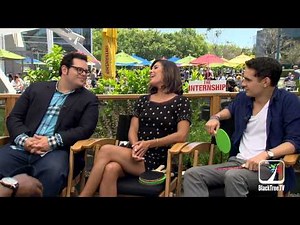 The cast talks about Jessica Szohr's stripper scene, Apps & Google | The Internship