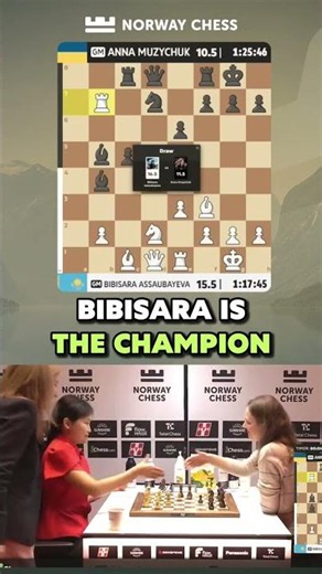 🏆 Bibisara Assaubayeva is the Champion of Norway Chess Women 2026!👑
